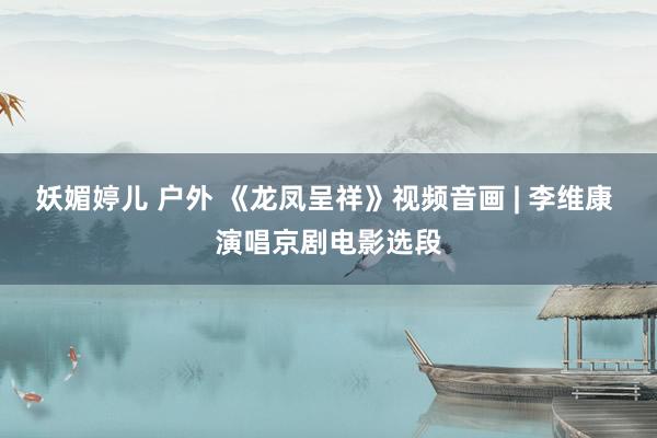 妖媚婷儿 户外 《龙凤呈祥》视频音画 | 李维康 演唱京剧电影选段