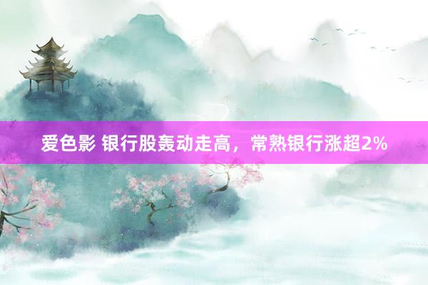 爱色影 银行股轰动走高，常熟银行涨超2%