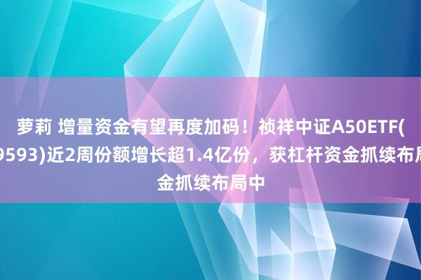 萝莉 增量资金有望再度加码！祯祥中证A50ETF(159593)近2周份额增长超1.4亿份，获杠杆资金抓续布局中