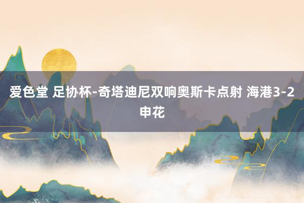 爱色堂 足协杯-奇塔迪尼双响奥斯卡点射 海港3-2申花