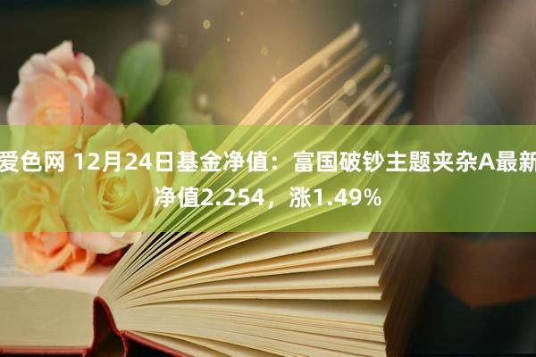 爱色网 12月24日基金净值：富国破钞主题夹杂A最新净值2.254，涨1.49%