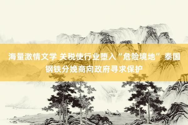 海量激情文学 关税使行业堕入“危险境地” 泰国钢铁分娩商向政府寻求保护
