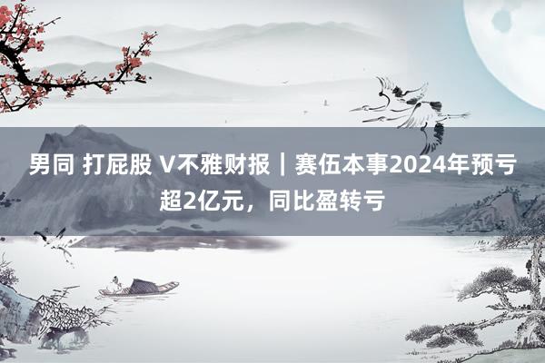 男同 打屁股 V不雅财报｜赛伍本事2024年预亏超2亿元，同比盈转亏